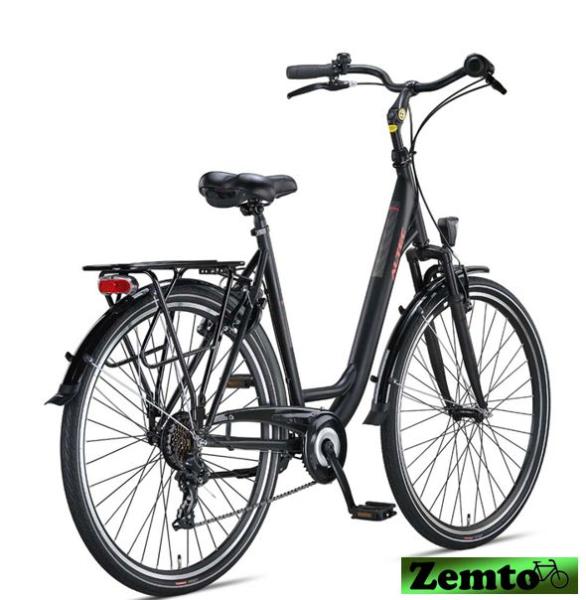 Damen Citybike Altec Verona 7 Gang 49 cm schwarz