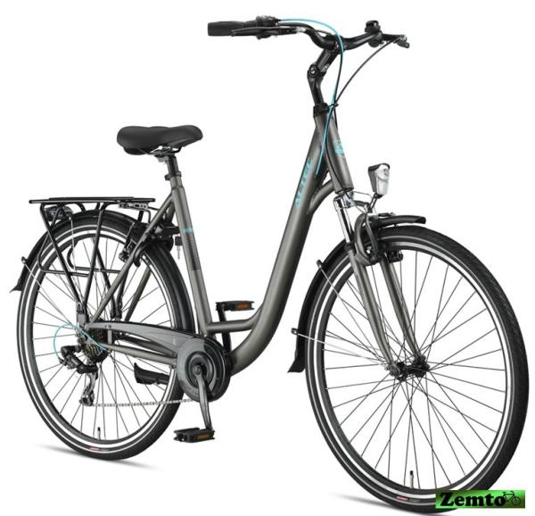 Damen Citybike Altec Verona 7 Gang 55 cm grau