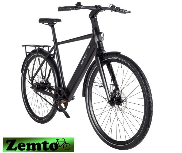 Herren Elektrofahrrad Blitz, Riemenantrieb, Hydr. Bremsen, 7 Gang, schwarz