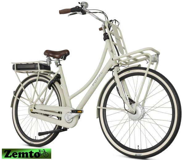 Damen Elektrofahrrad 47 cm, Daily Dutch Prestige, Cosmic Sand