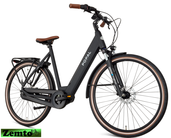 Damen Elektrofahrrad, 47 cm, Novel, Shimano Mittelmotor, schwarz