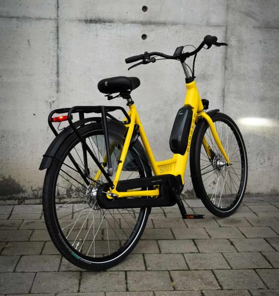 Sehr starkes E-Hollandrad 28 Zoll "Burgers", Leihfahrrad, Firmenfahrrad. z.B. gelb
