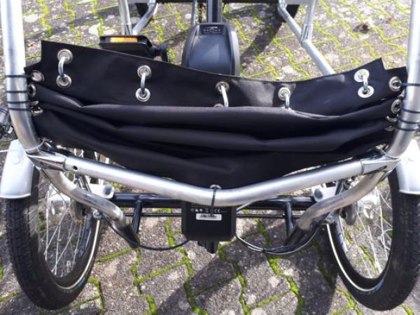 NEU:  Elektro Vier Rad Zemto-Velo-Cabrio, möglich mit Dach und Regenschutz