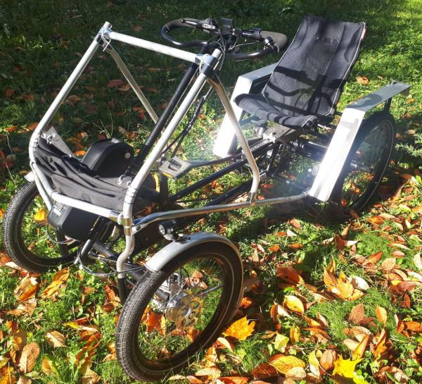 NEU:  Elektro Vier Rad Zemto-Velo-Cabrio, möglich mit Dach und Regenschutz