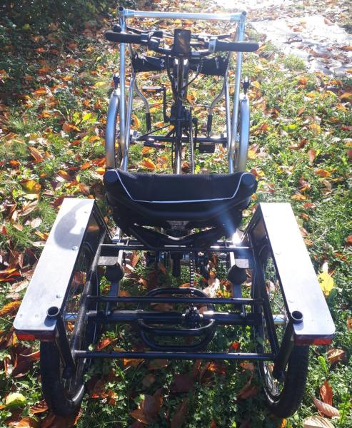 NEU:  Elektro Vier Rad Zemto-Velo-Cabrio, möglich mit Dach und Regenschutz