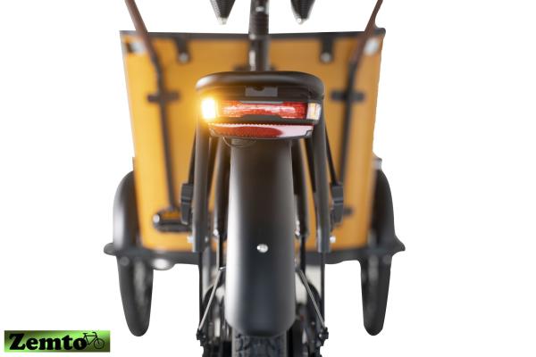 Extrem kräftiges Elektro-Transportfahrrad F1 Enviolo mit 120 NM & Türchen