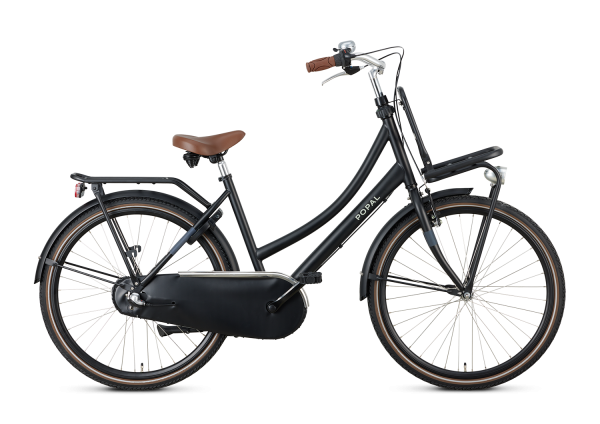 Damen Hollandrad Daily Dutch 26 Zoll 3 Gang schwarz-matt