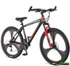 MTB Mountainbike 27,5 Zoll, Accrue  mit Scheibenbremsen schwarz-Rot